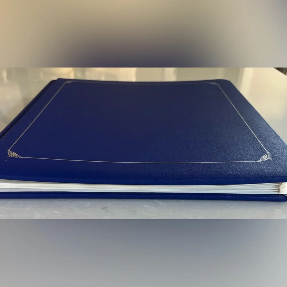 Creative Memories 12X12 Blue Photo Album - Picture 4 of 8